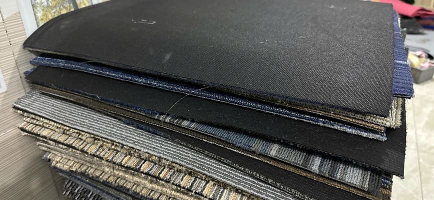 Thảm lót sàn bida giá rẻ tấm vuông 50x50cm dễ lắp đặt cho quán bida