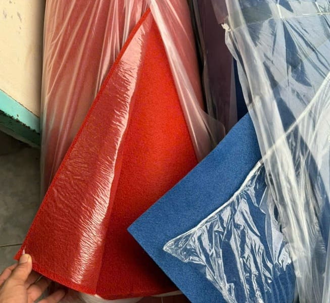 Thảm nỉ bọc nilon trải sàn sự kiện bền đẹp giá tốt