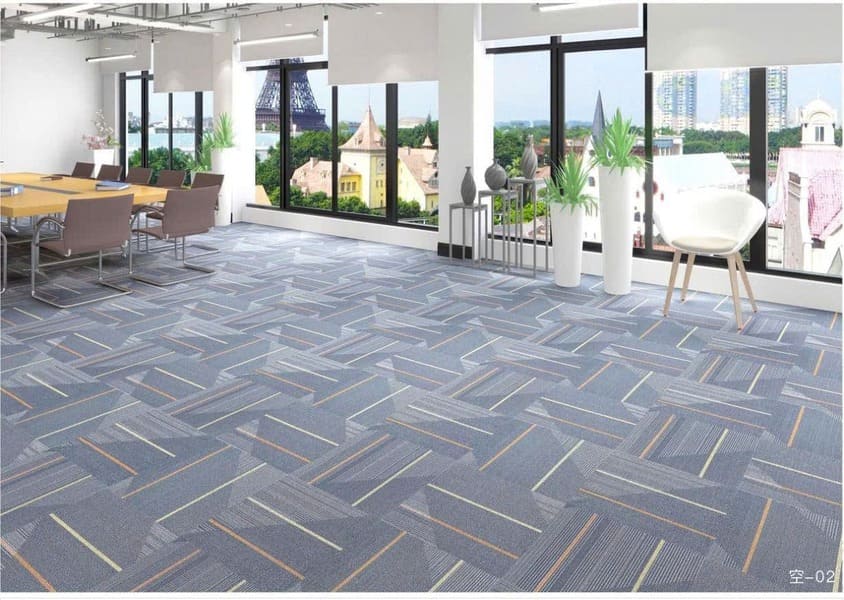 Thảm trải sàn phòng gym đẹp loại tốt chống trơn trượt và chịu lực cao