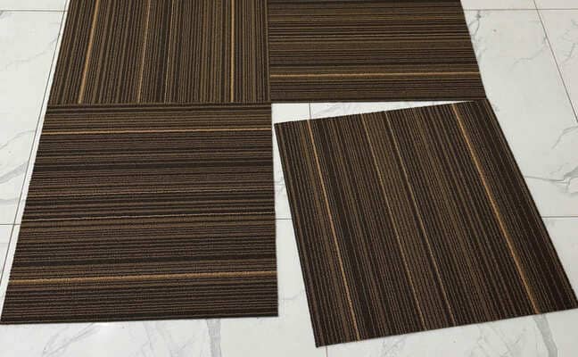 Thảm lắp ghép dạng tấm vuông trải sàn tiện lợi giá rẻ