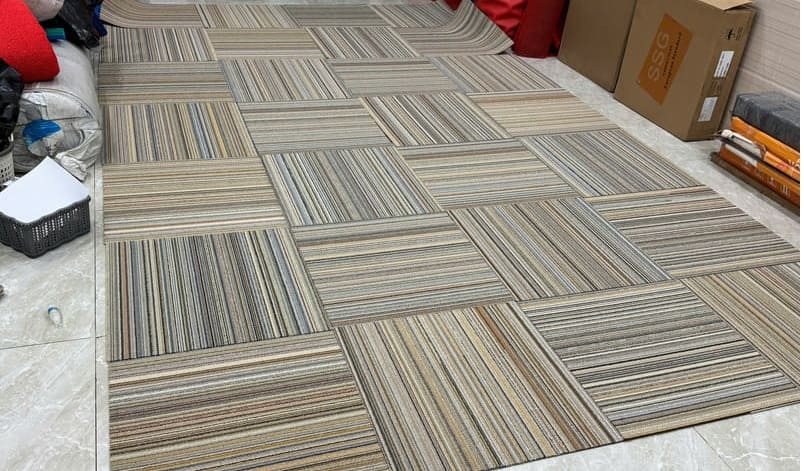 Giá thảm trải sàn câu lạc bộ bida rẻ tpHCM 88k/m2