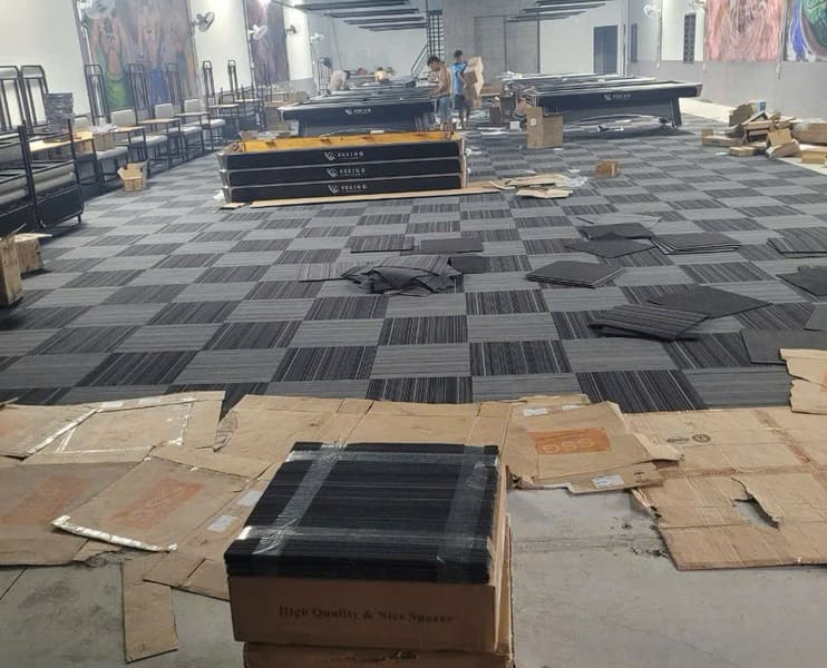 Thi công thảm văn phòng giá rẻ tại TPHCM